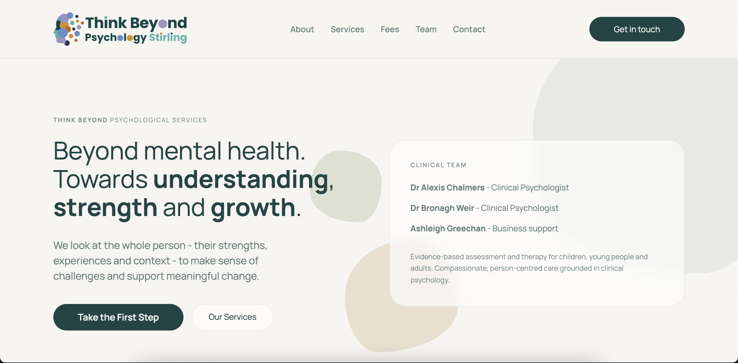 Think Beyond Psychology